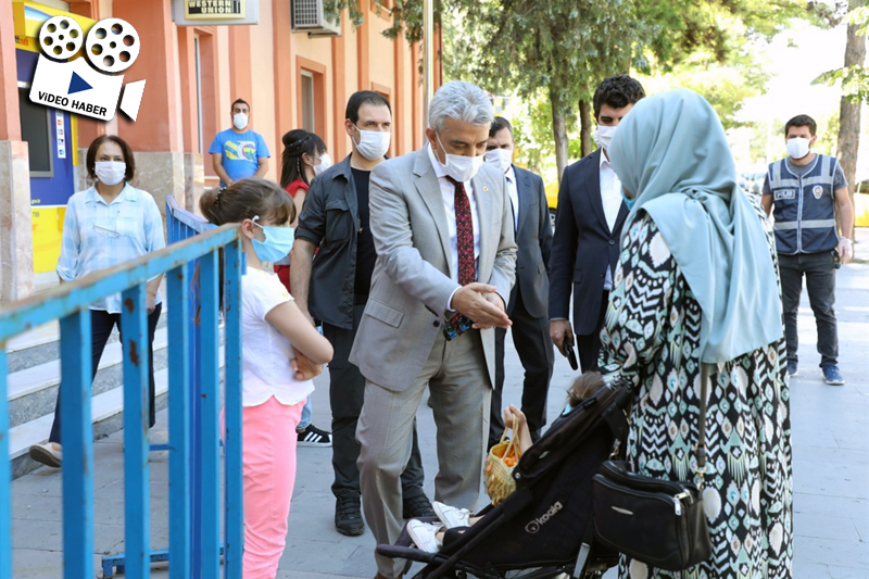 Vali Makas'tan koronavirüs denetimi