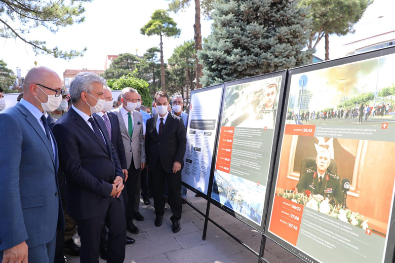 15 Temmuz şehitleri Erzincan’da anıldı