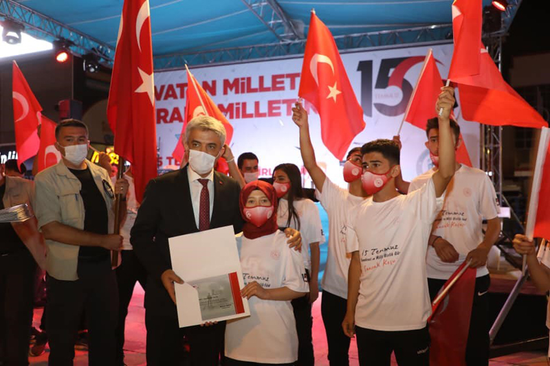 15 Temmuz şehitleri Erzincan’da anıldı