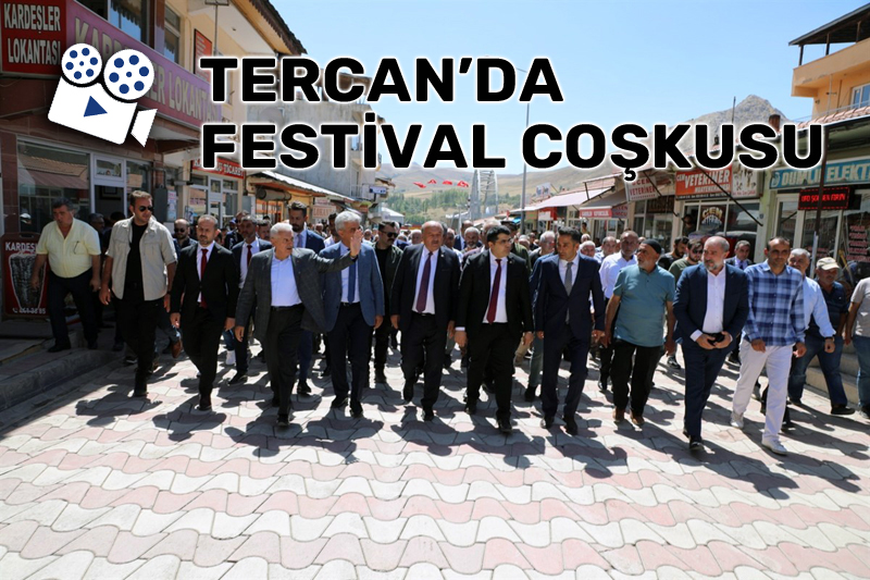 Tercan'da festival coşkusu