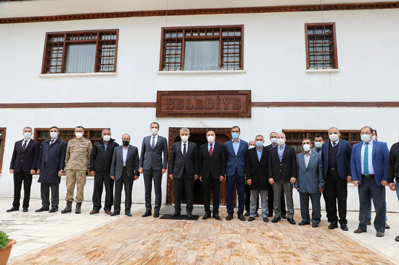 Vali Maksa'tan Kemah ve İliç'e ziyaret