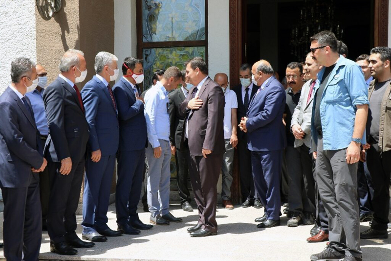 Vali Arslantaş Erzincan'a veda etti