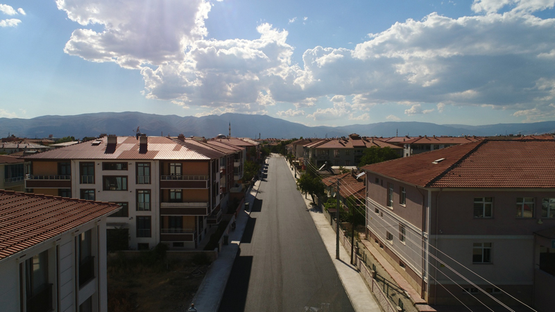 Erzincan'da yollar genişletiliyor